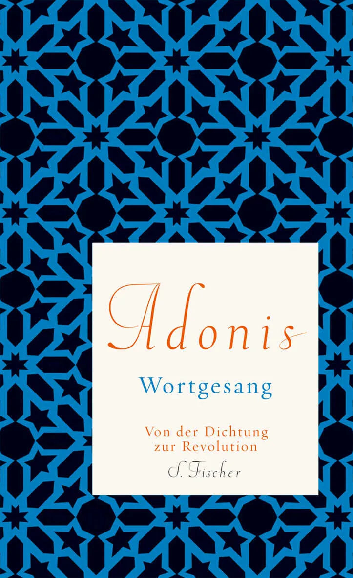 Buchcover von 'Wortgesang' - Gebundene Ausgabe von Adonis