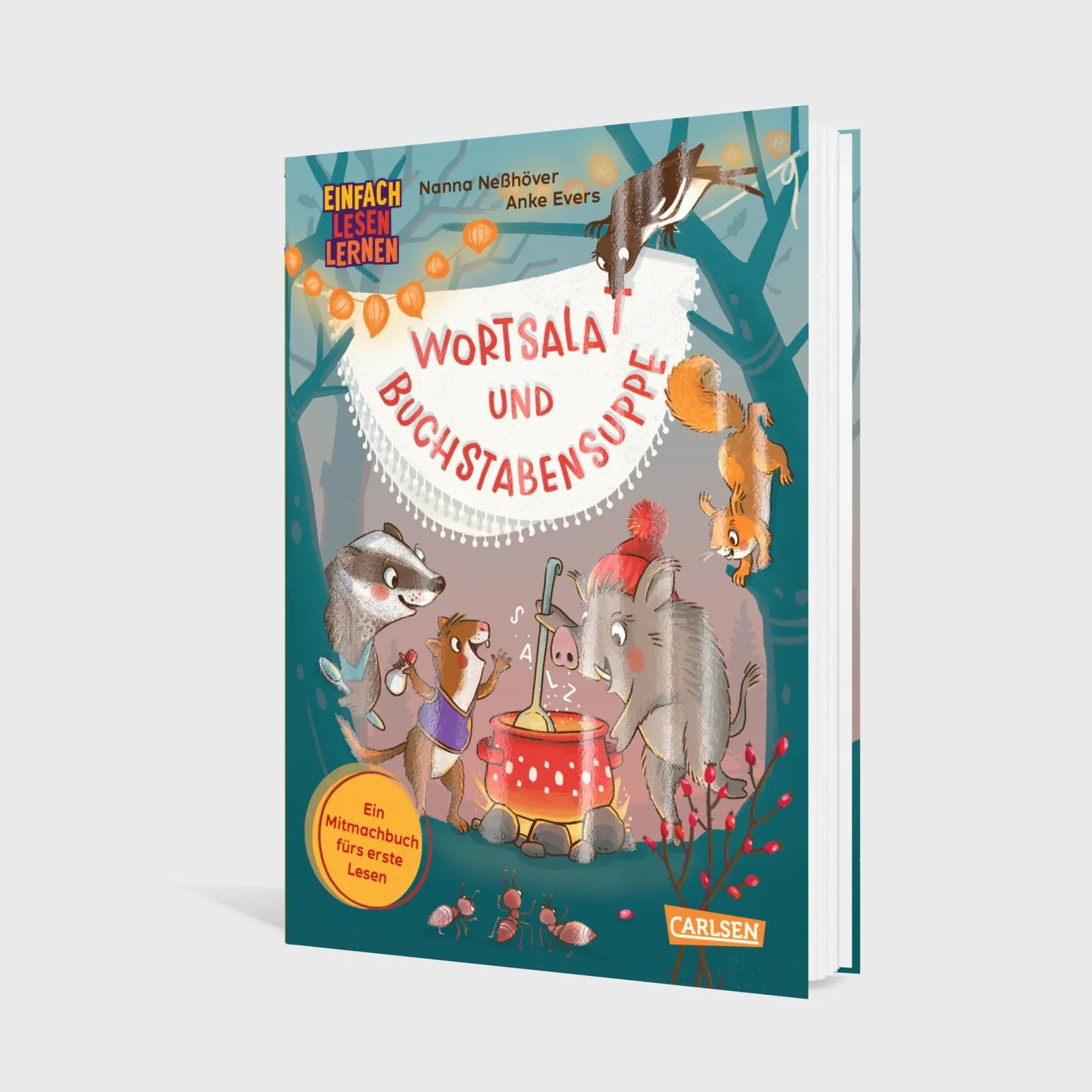 Produktansicht: Wortsalat und Buchstabensuppe (Gebundene Ausgabe)