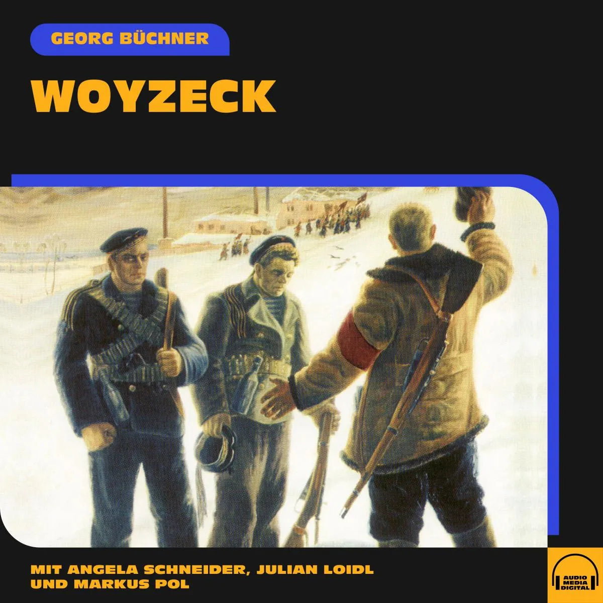 Cover: Woyzeck (Hörbuch Download) von Georg Büchner