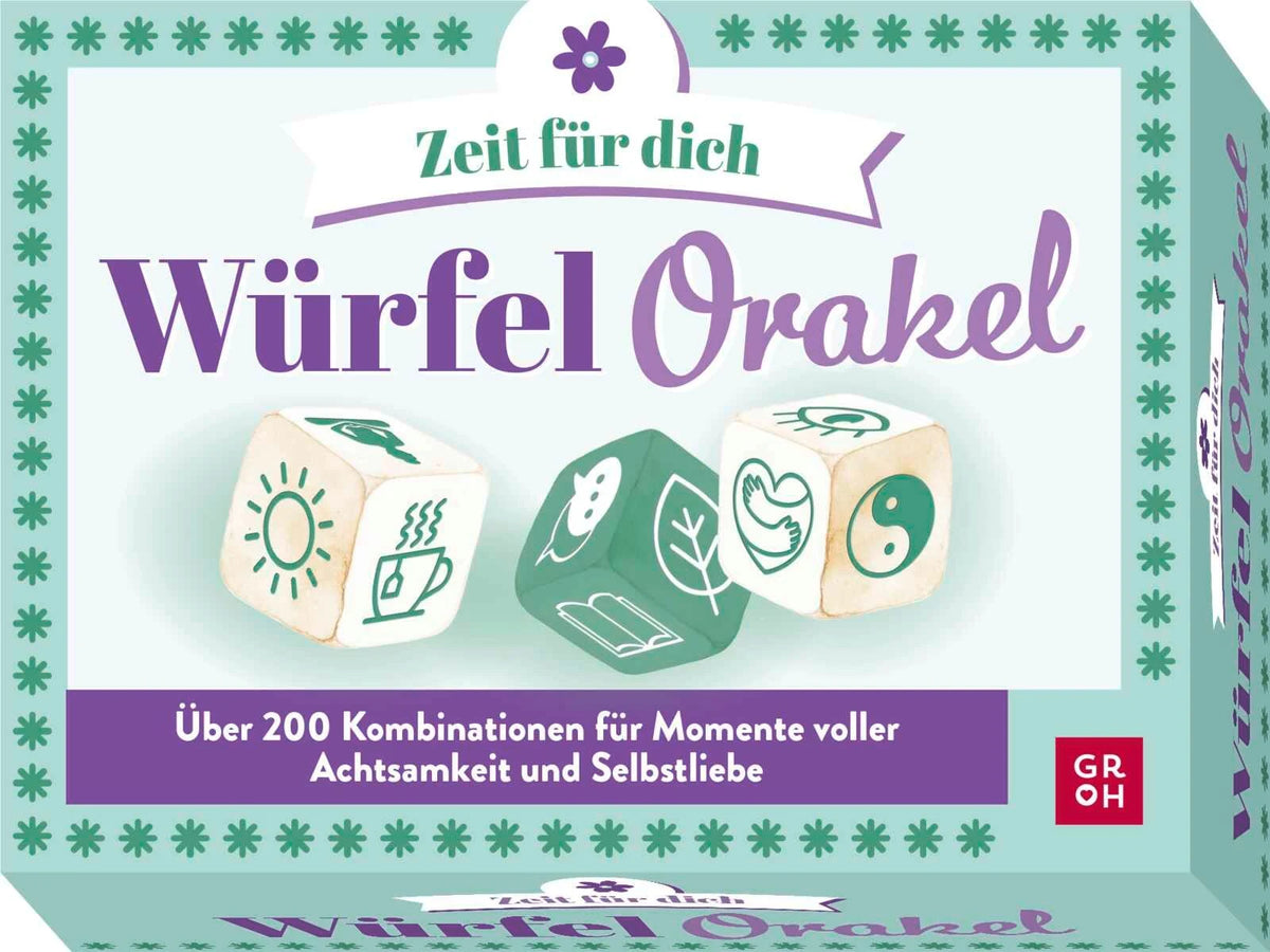 Kartendeck: Würfelorakel – Zeit für dich