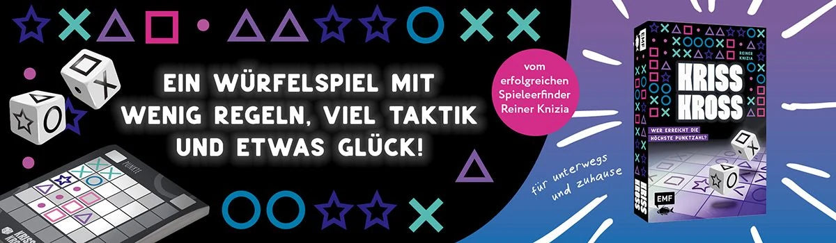 Würfelspiel: Kriss Kross – Wer erreicht die höchste Punktzahl? – Ansicht