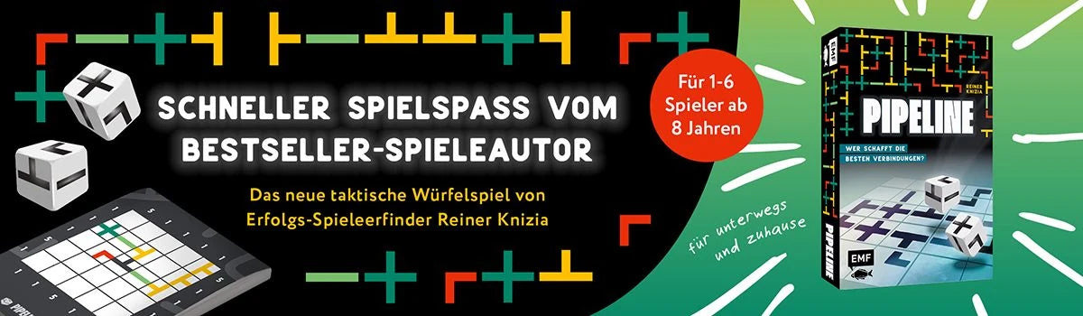 Würfelspiel: Pipeline – Wer schafft die besten Verbindungen? – Ansicht