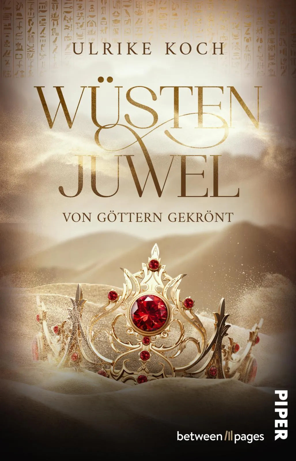 Buchcover von 'Wüstenjuwel – Von Göttern gekrönt' - Taschenbuch von Ulrike Koch