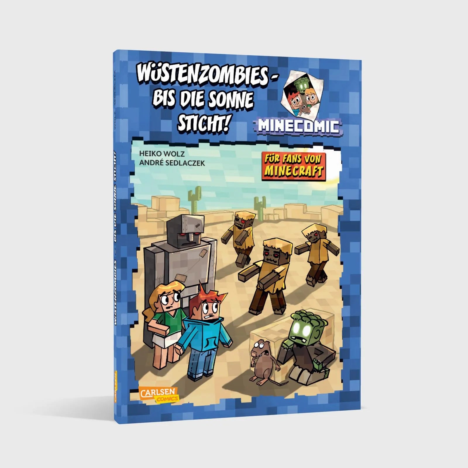 Produktansicht: Wüstenzombies – bis die Sonne sticht! Für Fans von Minecraft (Gebundene Ausgabe)