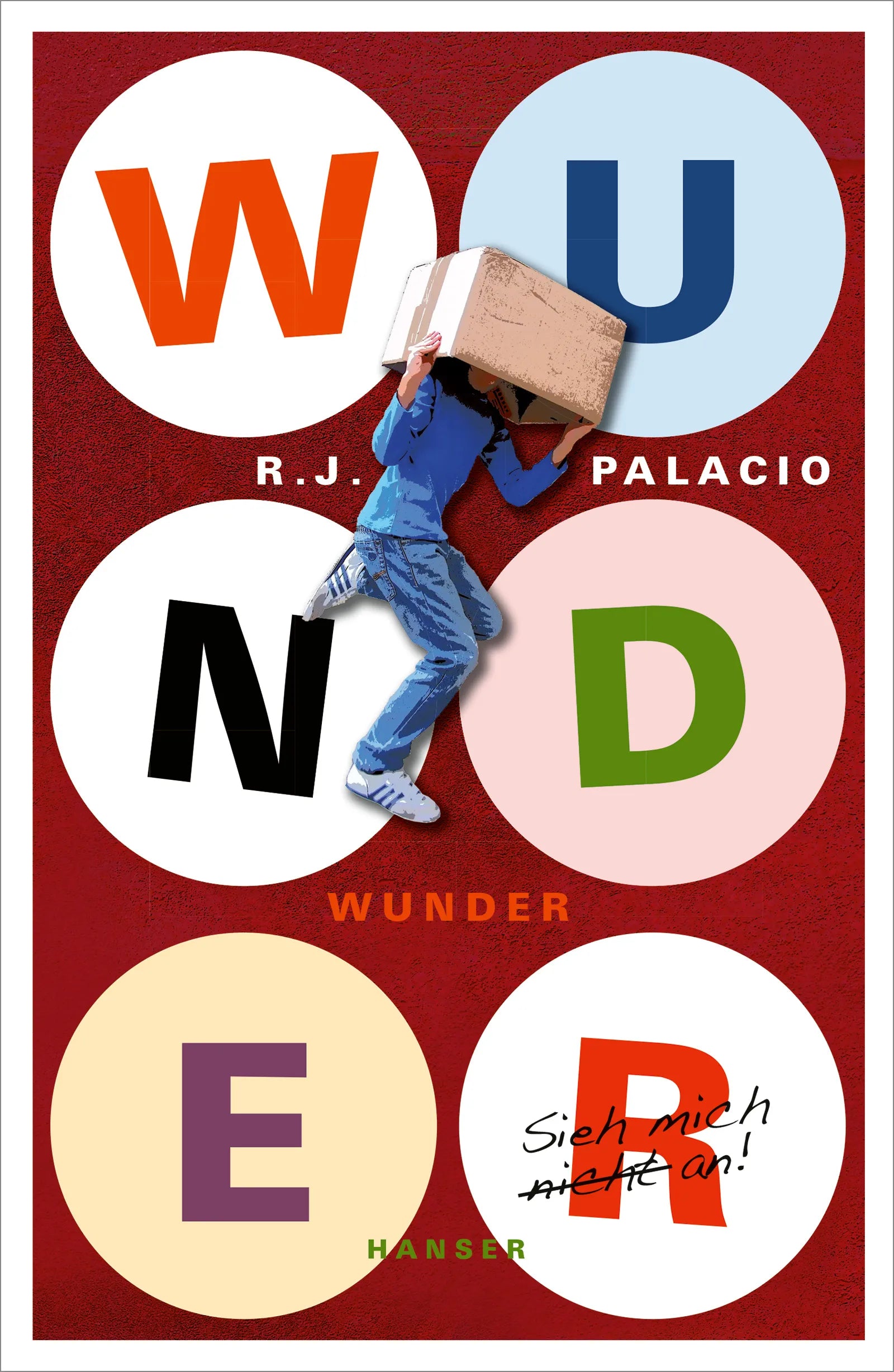Buchcover von 'Wunder' - Gebundene Ausgabe von R.J. Palacio