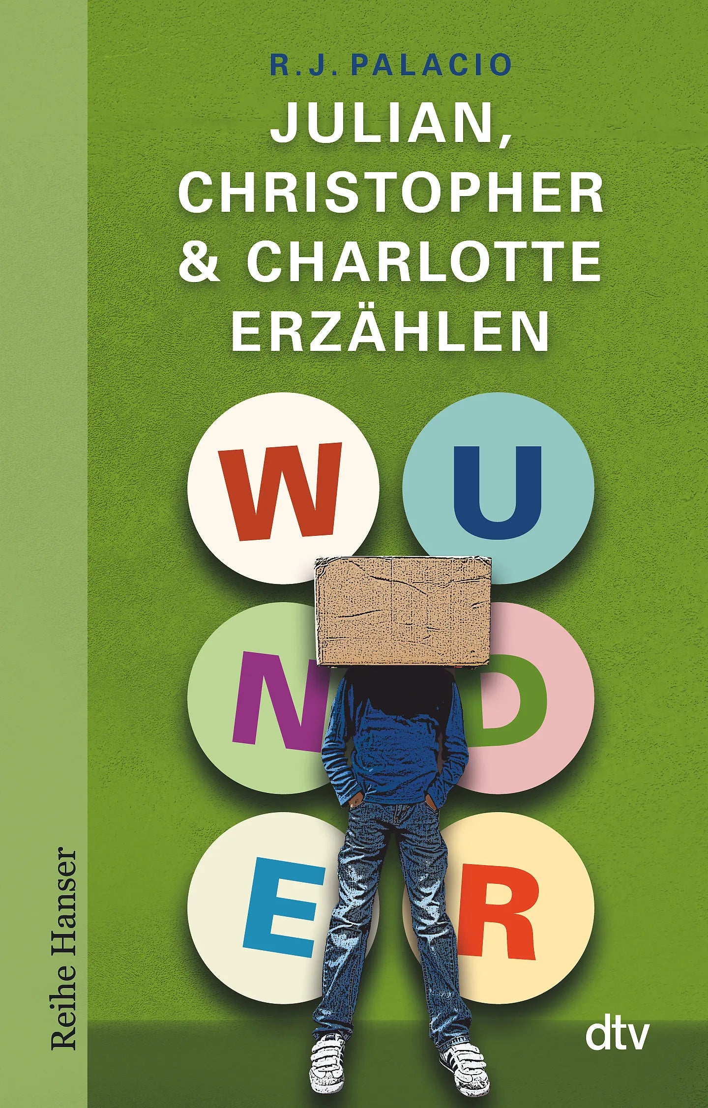 Buchcover von 'Wunder - Julian, Christopher & Charlotte erzählen' - Taschenbuch von R. J. Palacio
