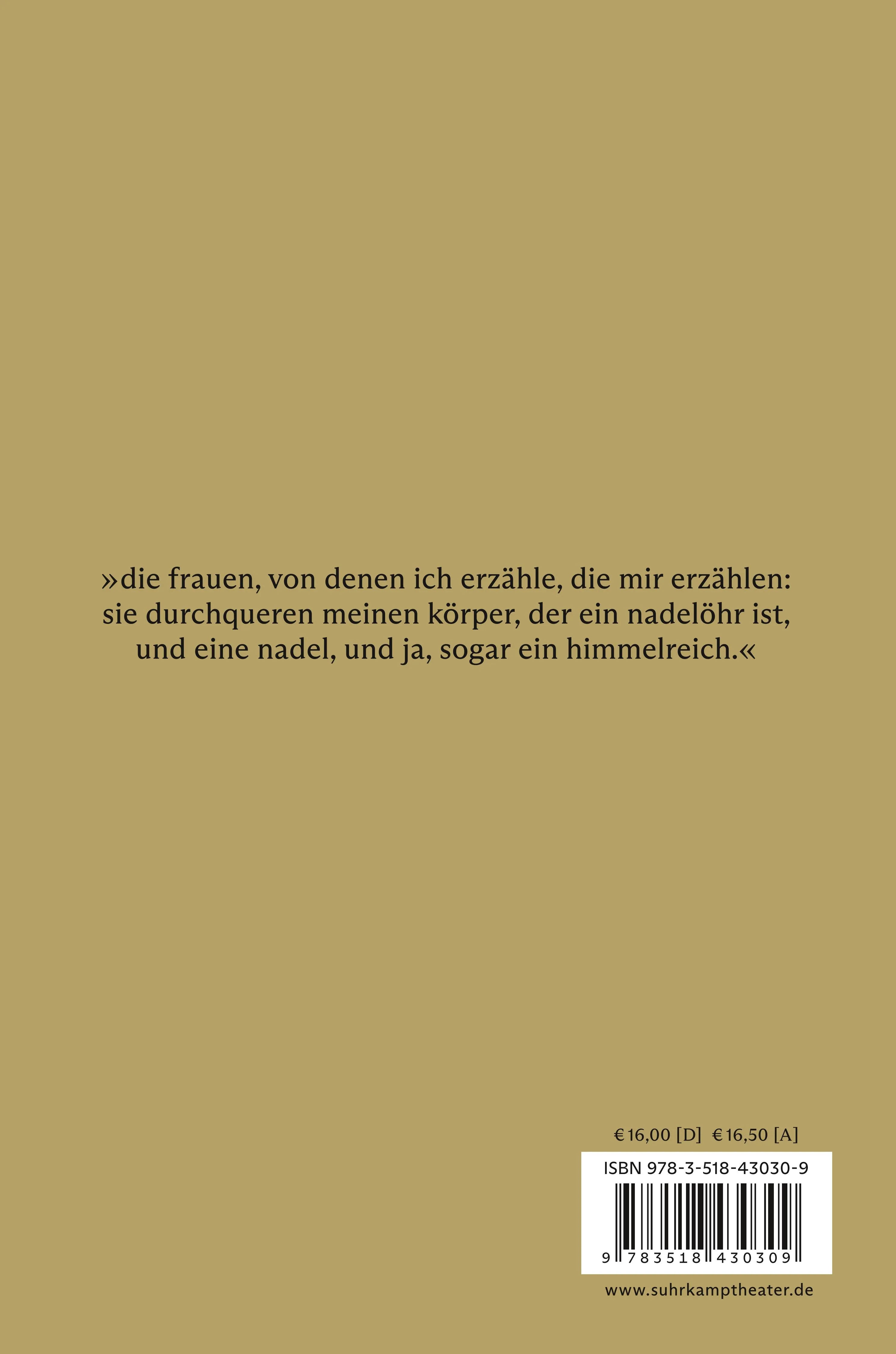 Buchrückseite von 'WUNDER' mit Klappentext - Taschenbuch