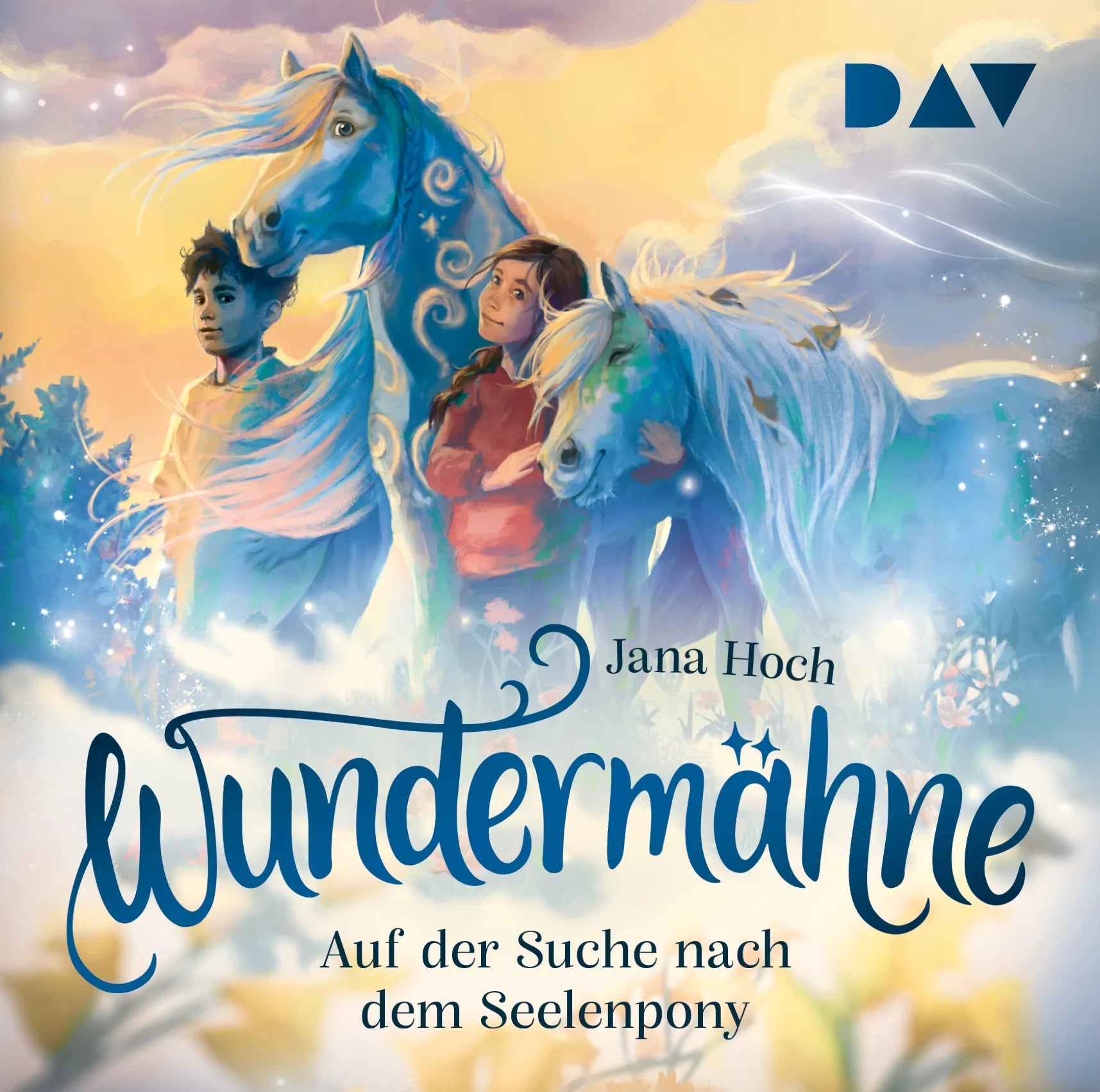 Buchcover von 'Wundermähne – Teil 2: Auf der Suche nach dem Seelenpony' - Hörbuch (CD) von Jana Hoch