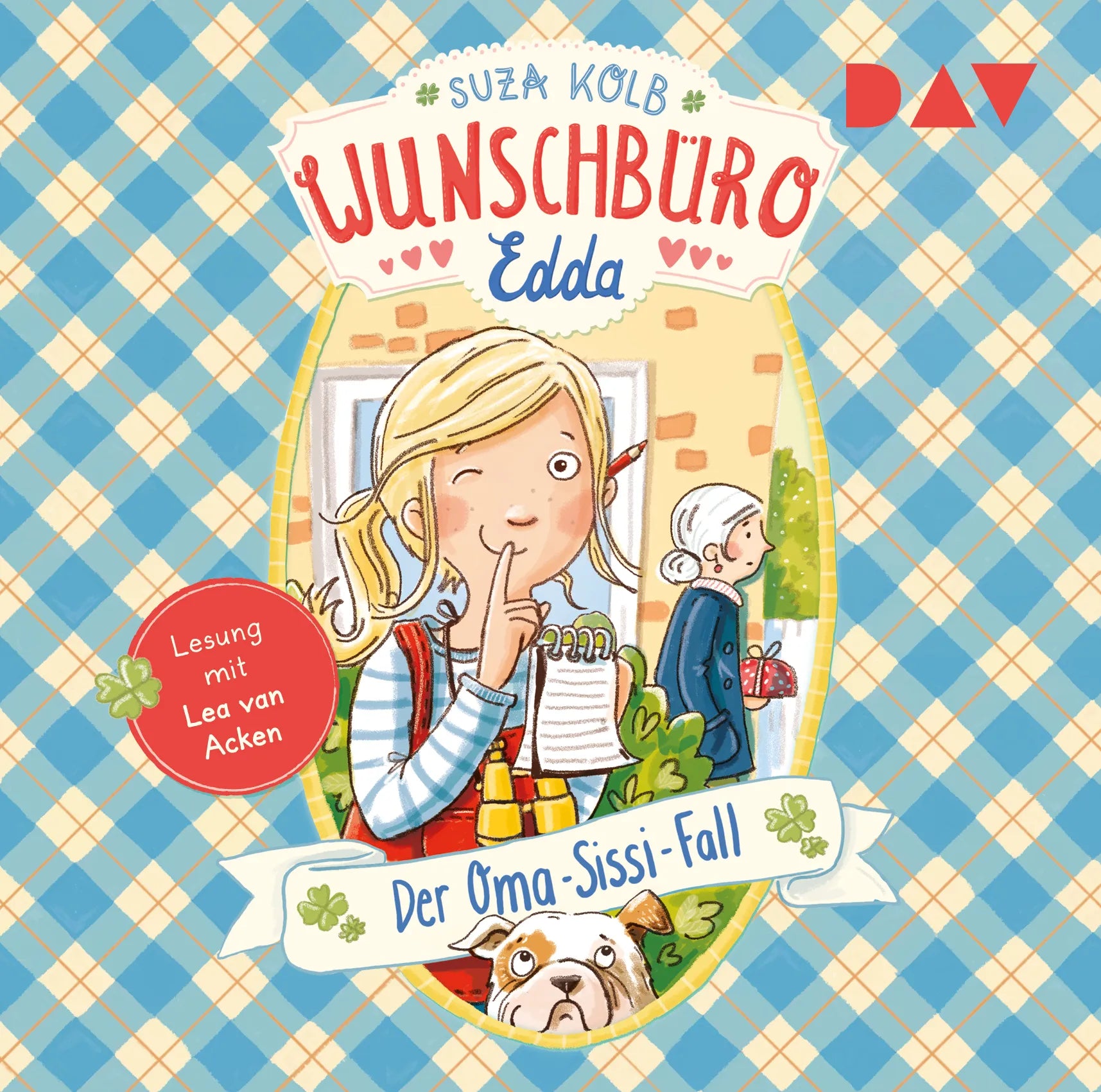 Buchcover von 'Wunschbüro Edda – Teil 2: Der Oma-Sissi-Fall' - Hörbuch (CD) von Suza Kolb