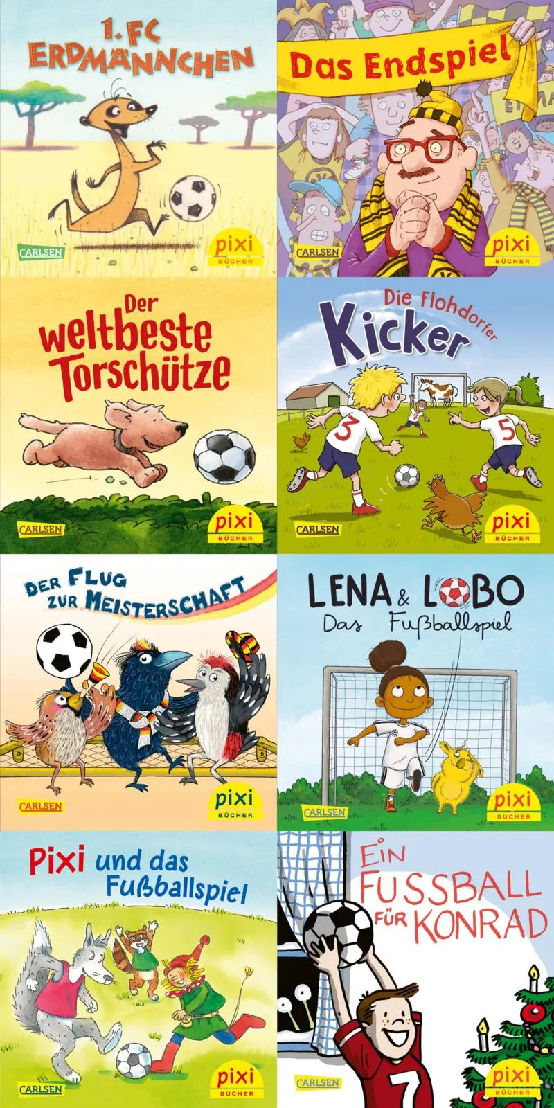 Buchcover von 'WWS Pixi-Box 285: Pixi und seine Fußball-Freunde' - Taschenbuch von diverse