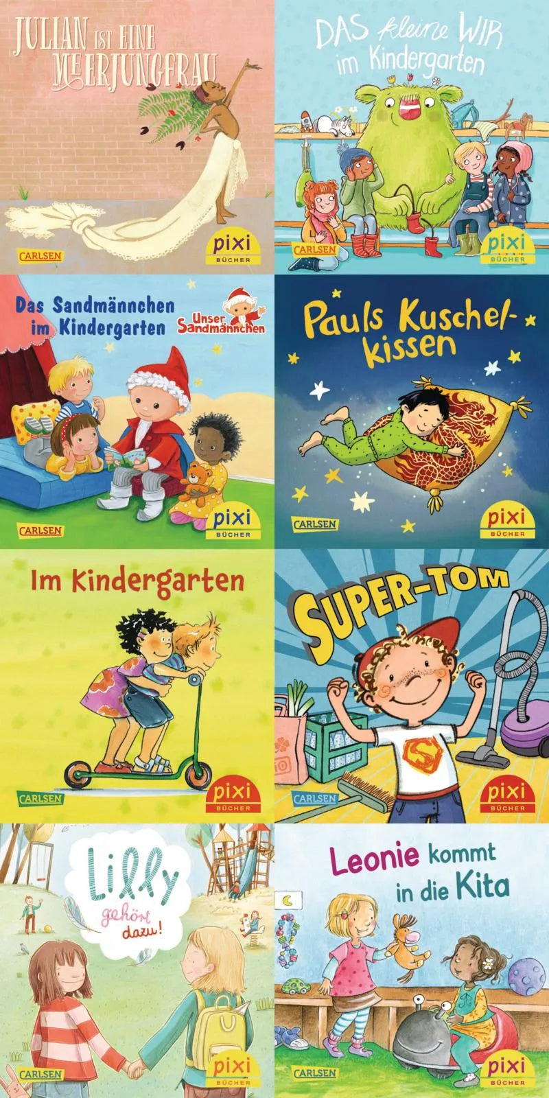 Buchcover von 'WWS Pixi-Box 286: Pixis bunter Kindergarten' - Taschenbuch von diverse