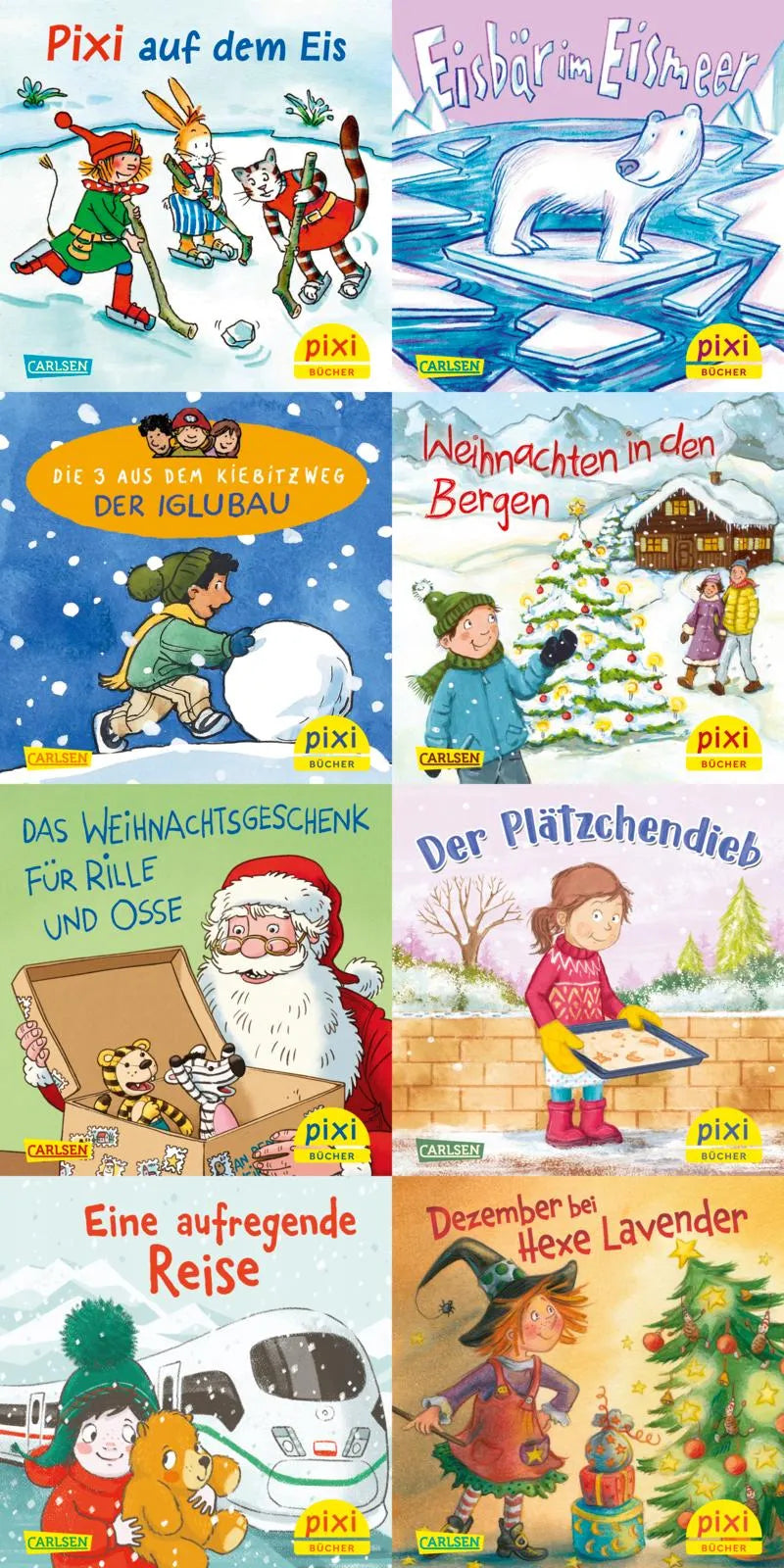 Buchcover von 'WWS Pixi unterm Weihnachtsbaum 40' - Taschenbuch von Diverse