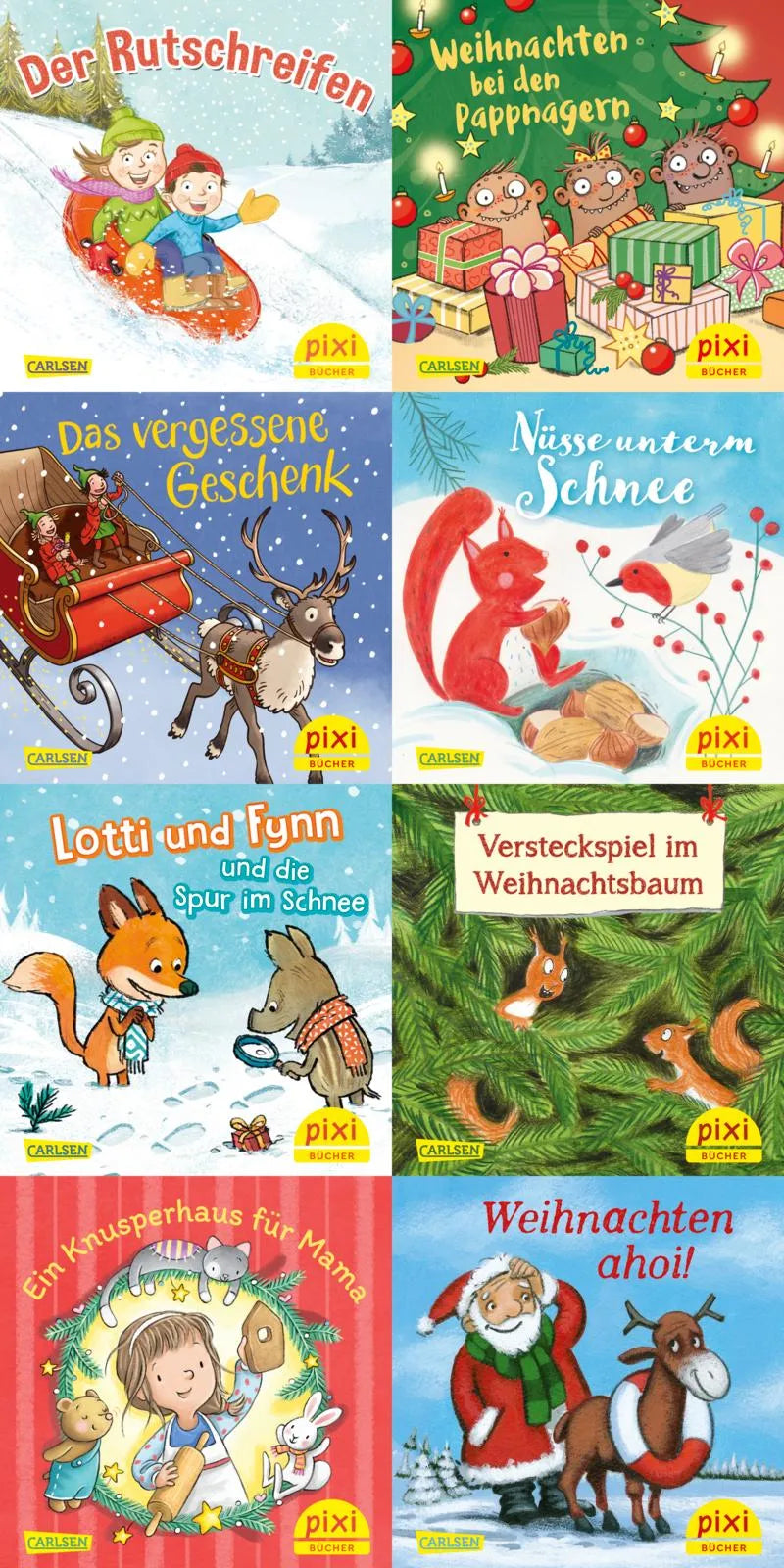 Buchcover von 'WWS Pixi-Weihnachts-Box 39: Pixis Weihnachtsgeschenke' - Taschenbuch von diverse