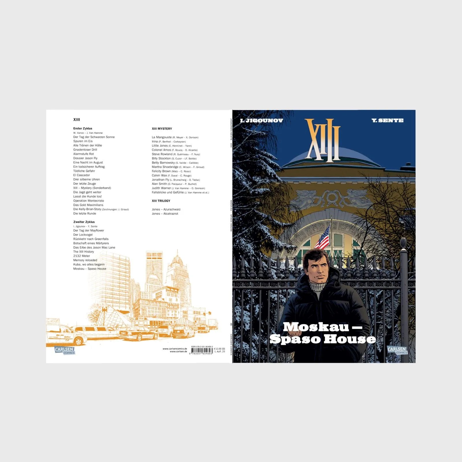Yves Sente - XIII 29: Moskau - Spaso House