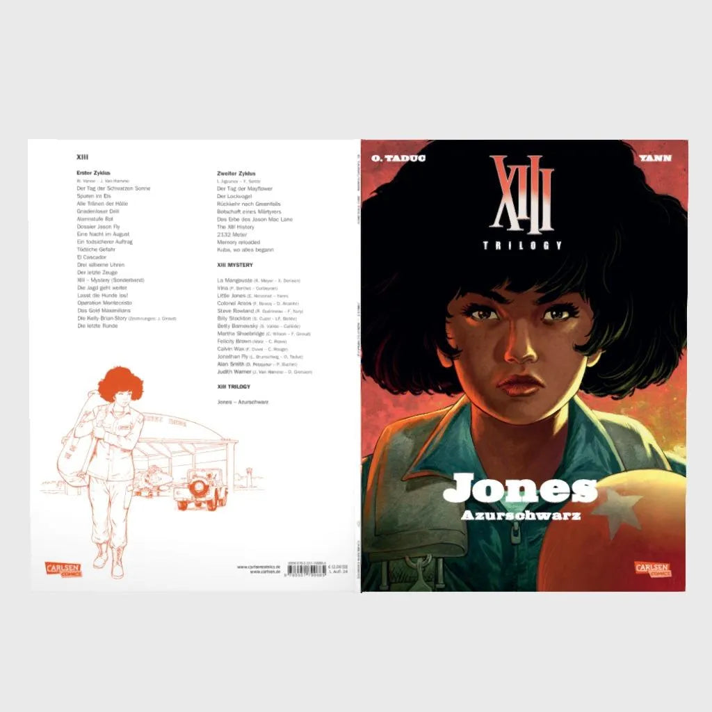 Produktansicht: XIII Trilogy 1: Jones: Azurschwarz (Taschenbuch)