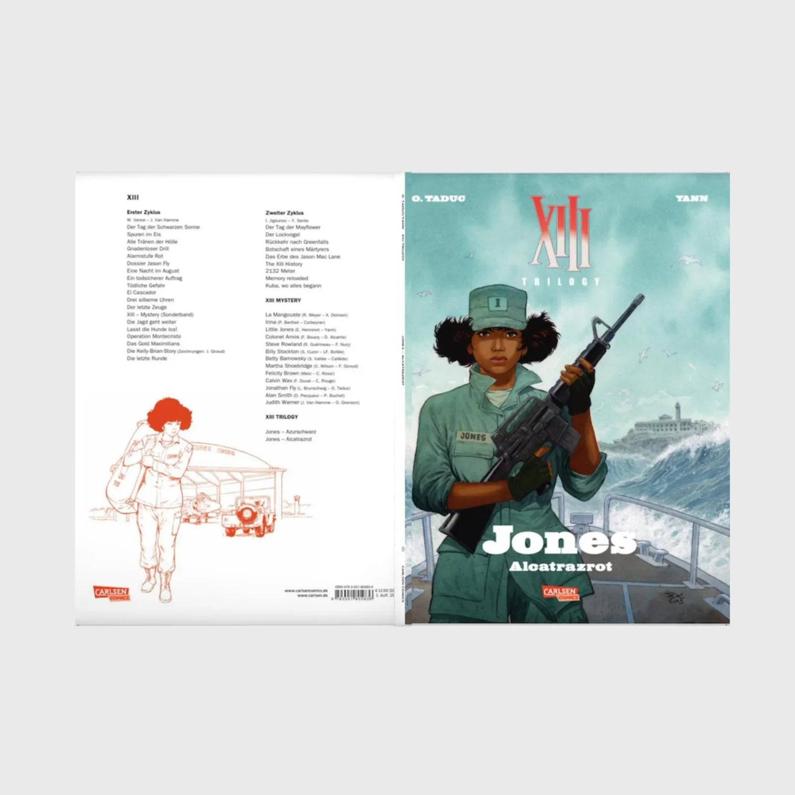 Detailansicht: XIII Trilogy 2: Jones: Alcatrazrot (Taschenbuch)