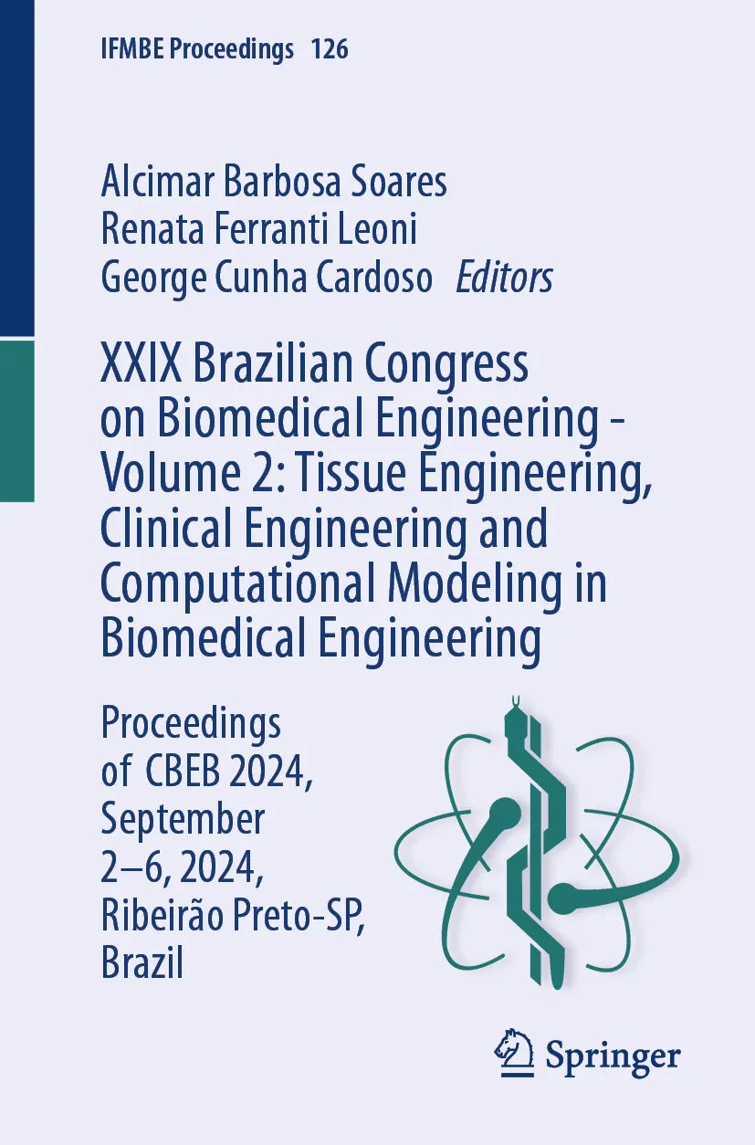 Cover: XXIX Brazilian Congress on Biomedical Engineering - Volume 2: Tissue Engineering, Clinical Engineering and Computational Modeling in Biomedical Engineering (E-Book)