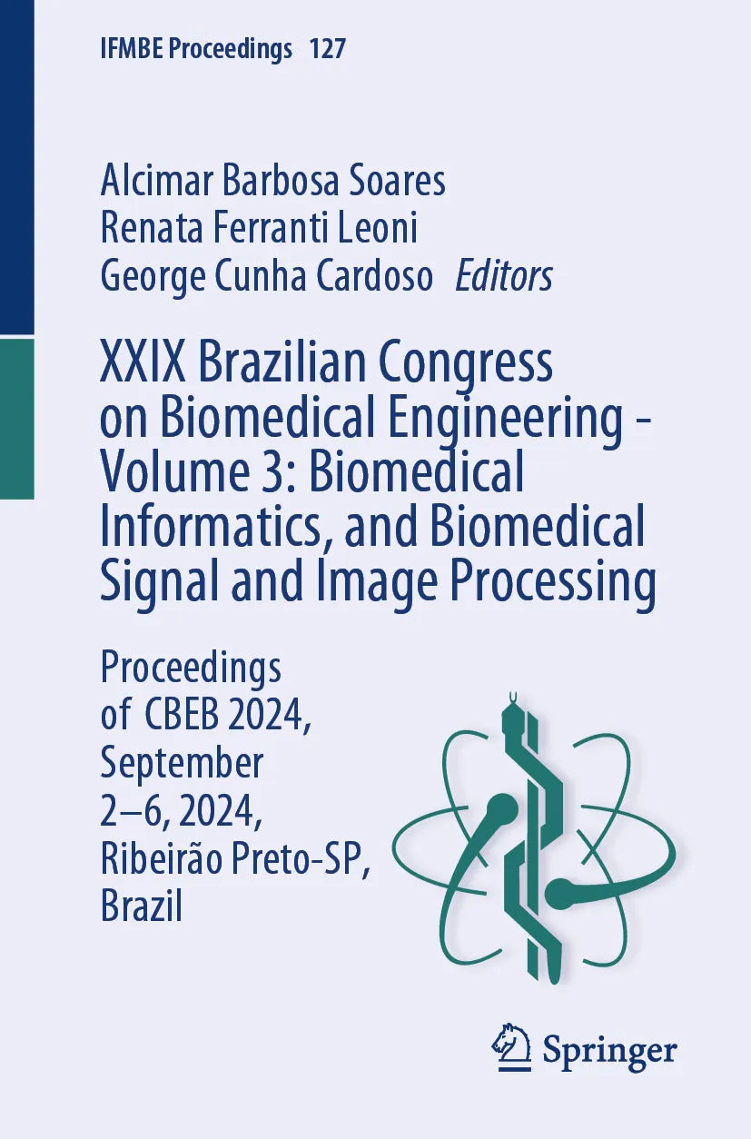 Cover: XXIX Brazilian Congress on Biomedical Engineering - Volume 3: Biomedical Informatics, and Biomedical Signal and Image Processing (E-Book)