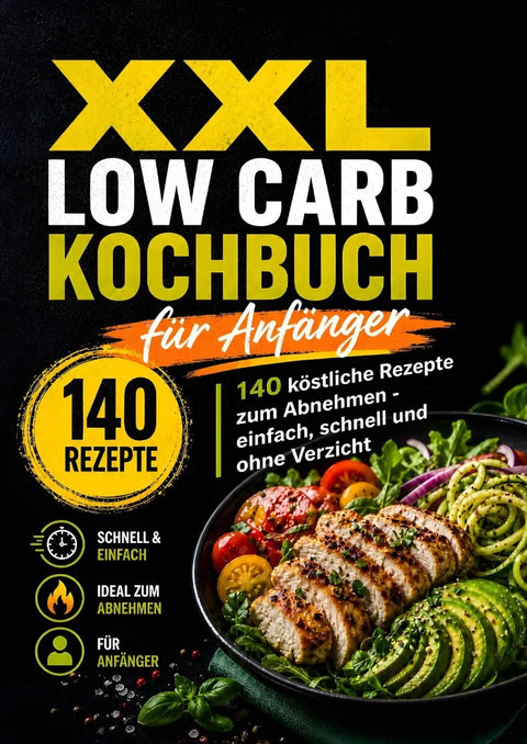 XXL Low Carb Kochbuch für Anfänger