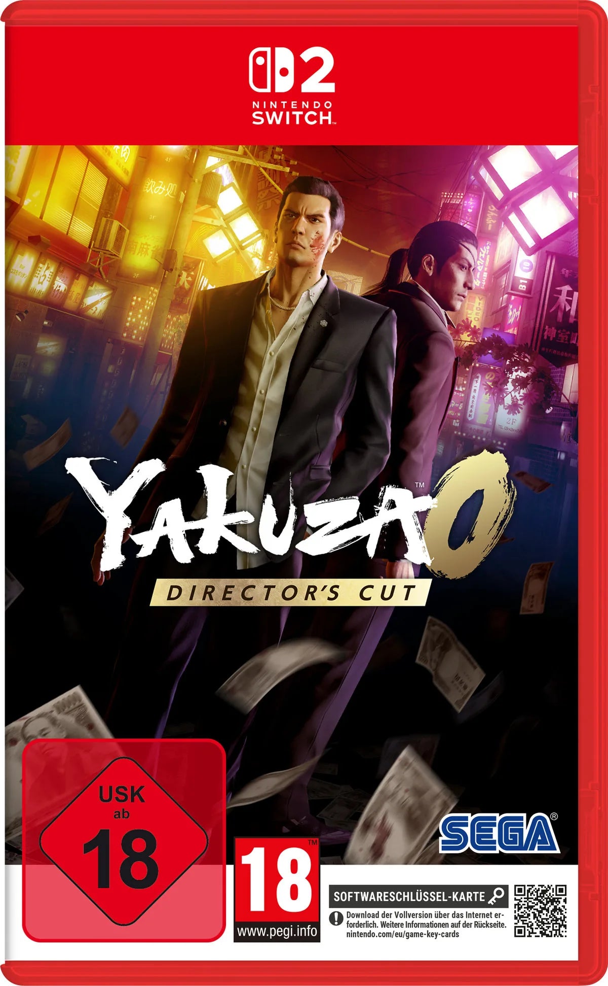 Yakuza 0 - Director's Cut (Key Card) - Nintendo Switch 2