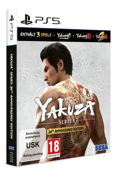 Yakuza Series - 20th Anniversary Edition - Playstation 5