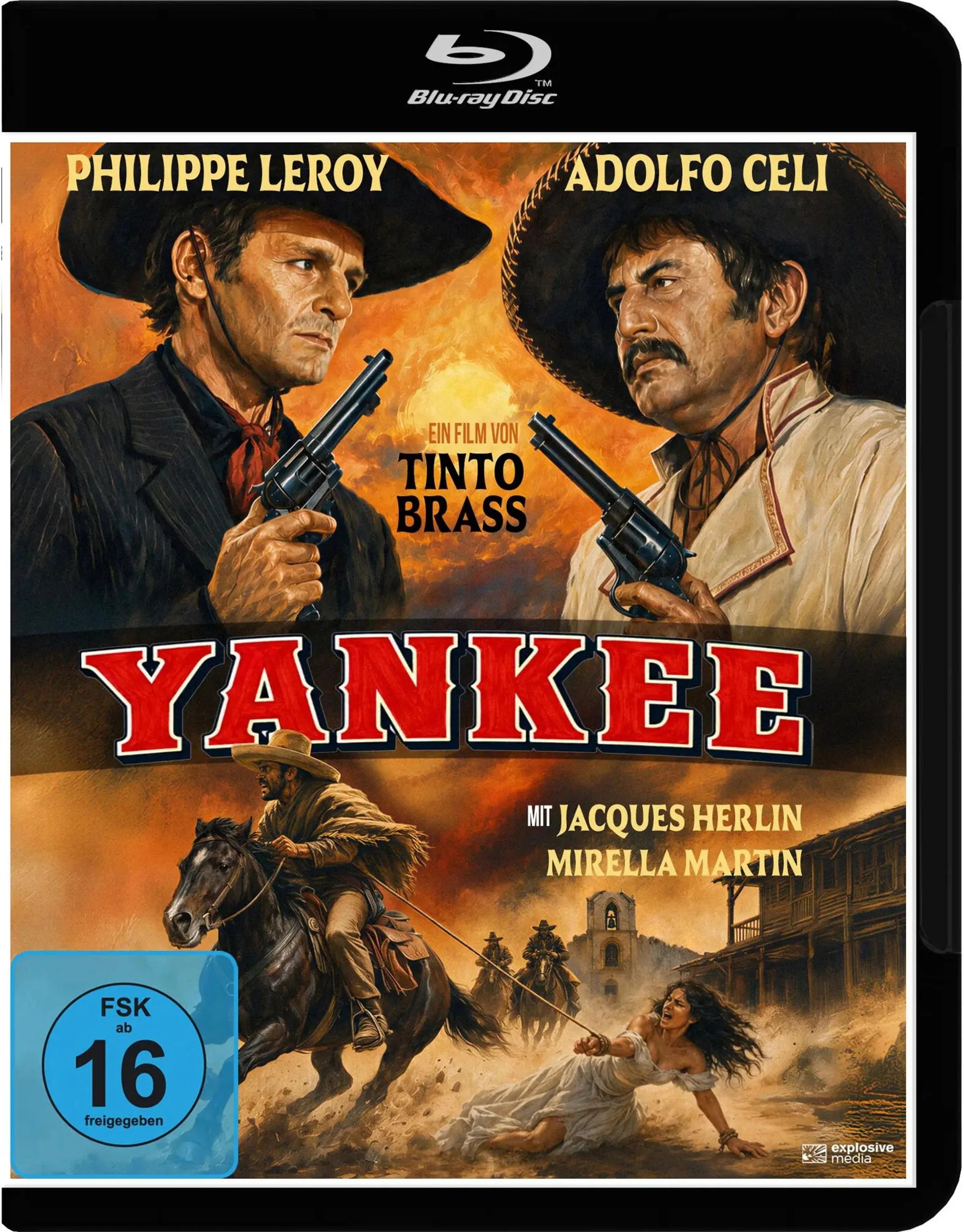 Blu-ray-Cover: Yankee. Regie: Tinto Brass