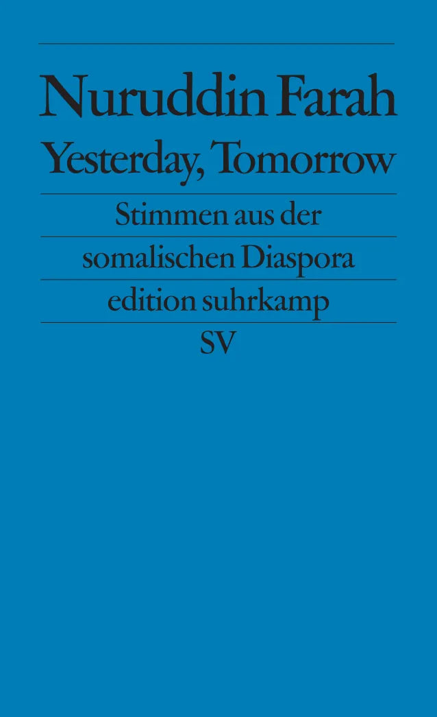 Buchcover von 'Yesterday, Tomorrow' - Taschenbuch von Nuruddin Farah