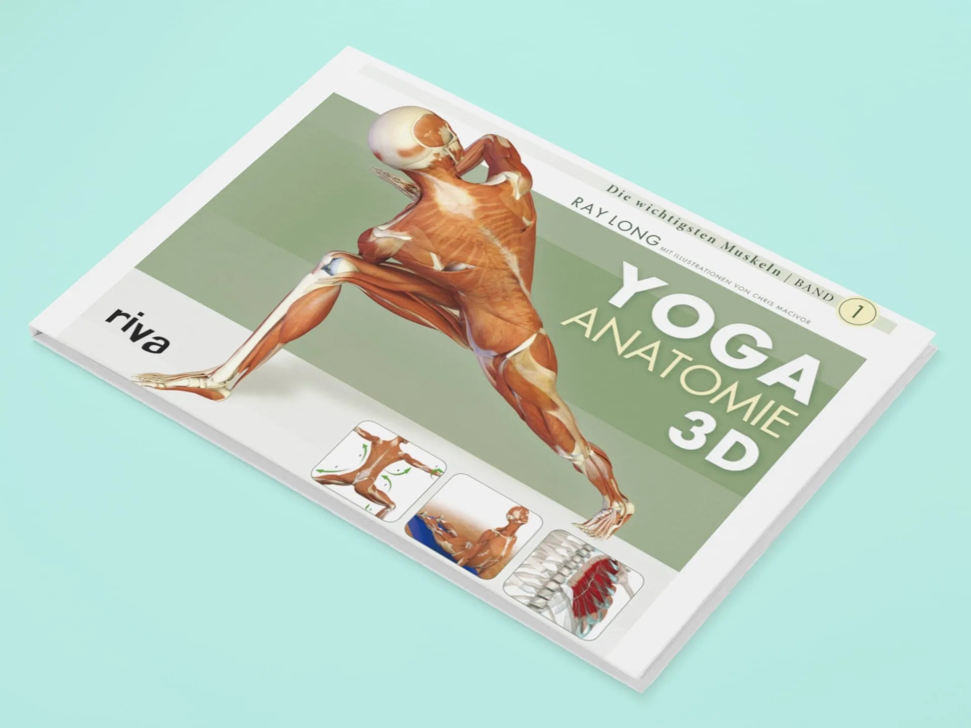 Innenansicht von 'Yoga-Anatomie 3D' - Taschenbuch