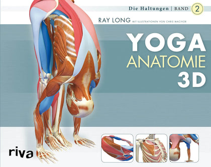 Buchcover von 'Yoga-Anatomie 3D' - Taschenbuch von Ray Long