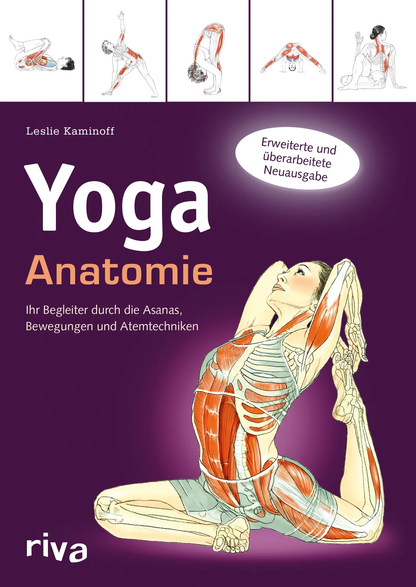 Buchcover von 'Yoga-Anatomie' - Taschenbuch von Leslie Kaminoff