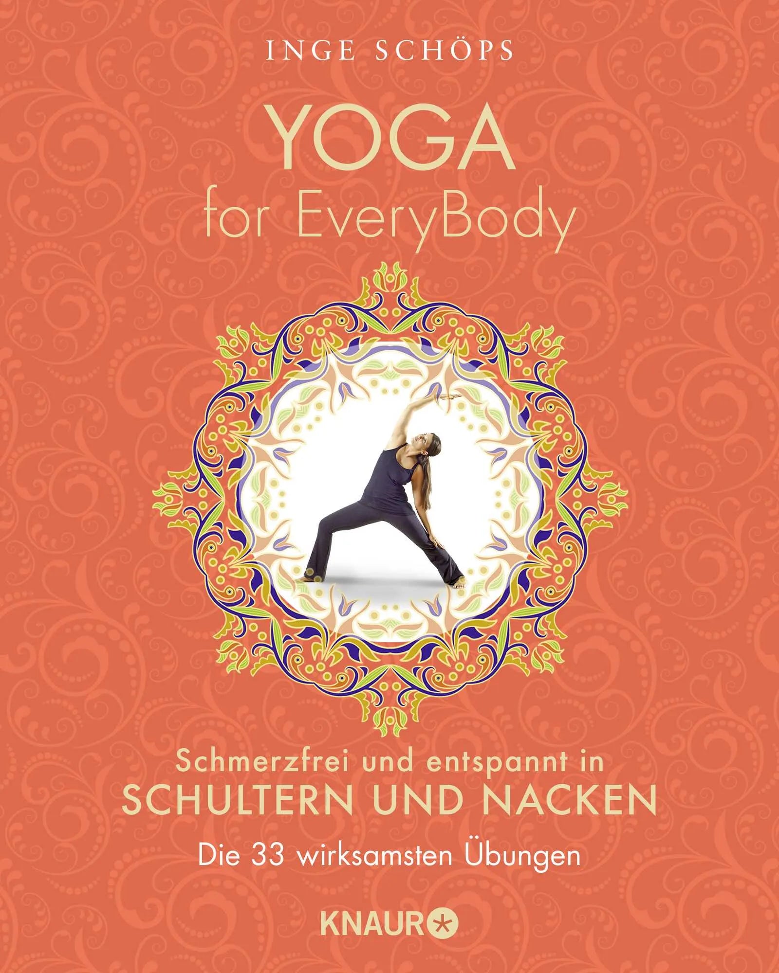 Buchcover von 'Yoga for EveryBody - schmerzfrei und entspannt in Schultern und Nacken' - Taschenbuch von Inge Schöps