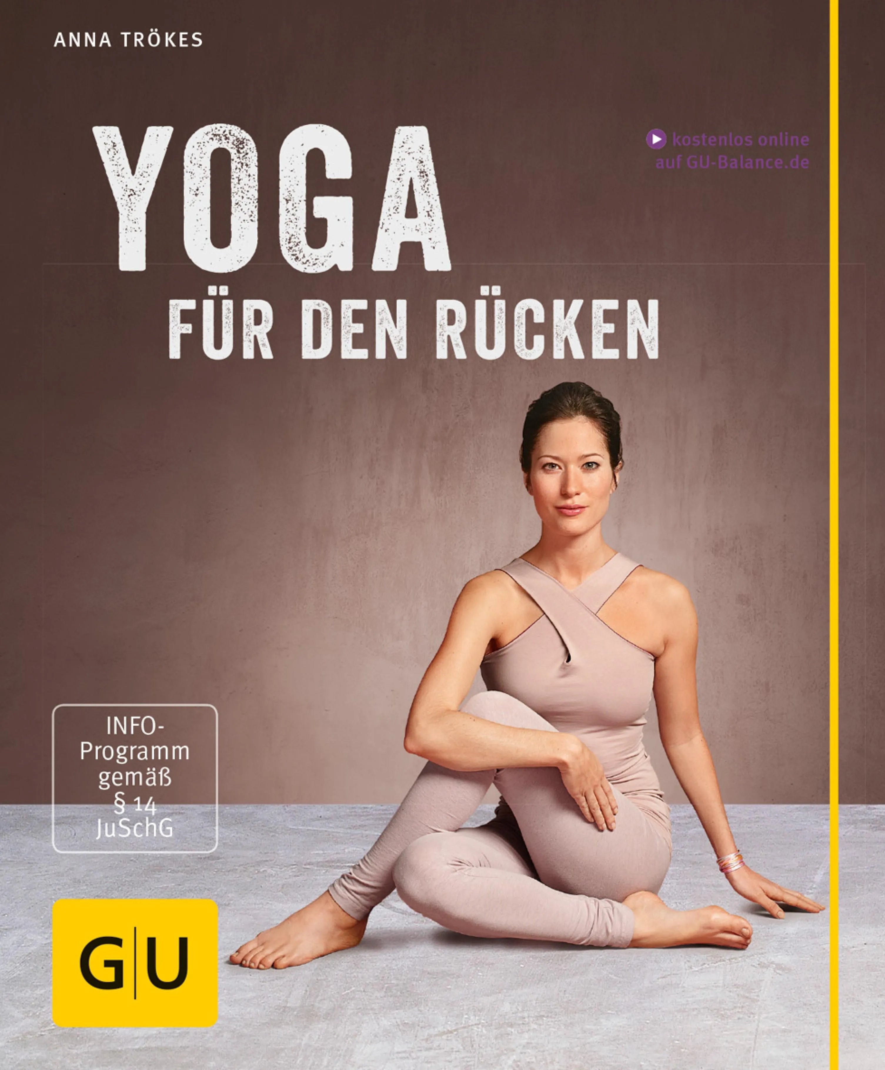 Cover: Yoga für den Rücken (E-Book) von Anna Trökes