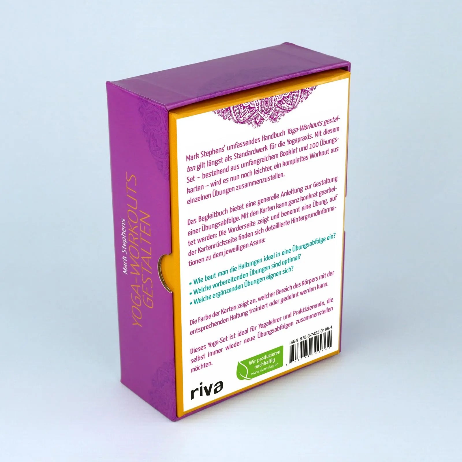 Innenansicht von 'Yoga-Workouts gestalten – Kartenset' - Taschenbuch