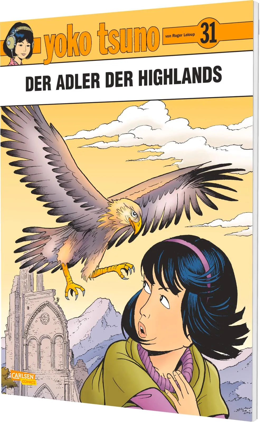 Buchcover von 'Yoko Tsuno 31: Der Adler der Highlands' - Taschenbuch von Roger Leloup
