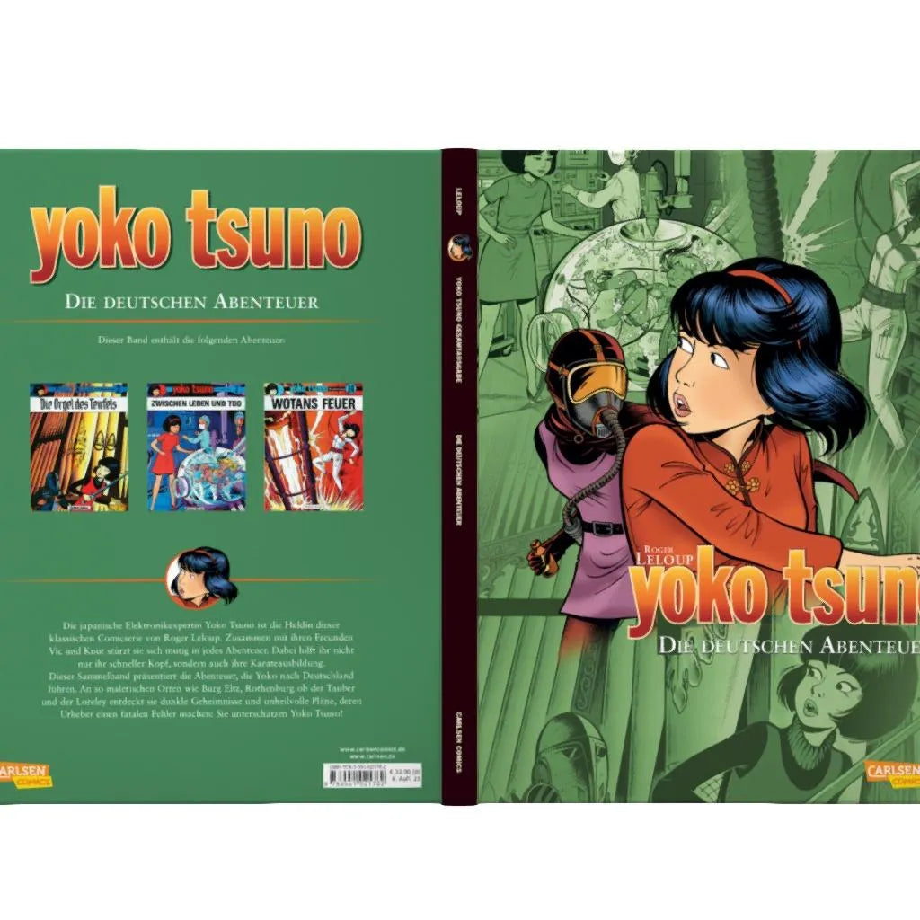 Produktansicht: Yoko Tsuno Sammelbände 1: Die deutschen Abenteuer (Gebundene Ausgabe)