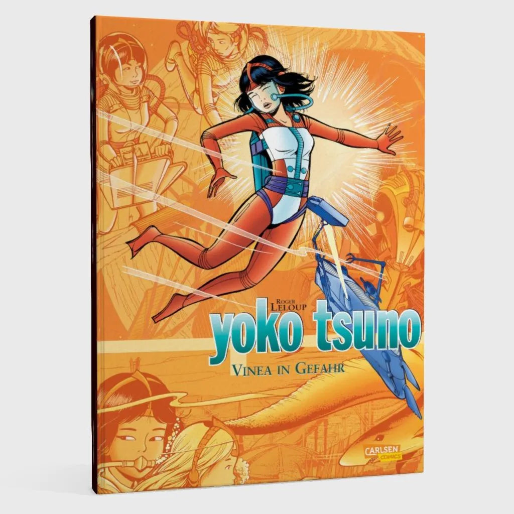 Produktansicht: Yoko Tsuno Sammelbände 4: Vinea in Gefahr (Gebundene Ausgabe)
