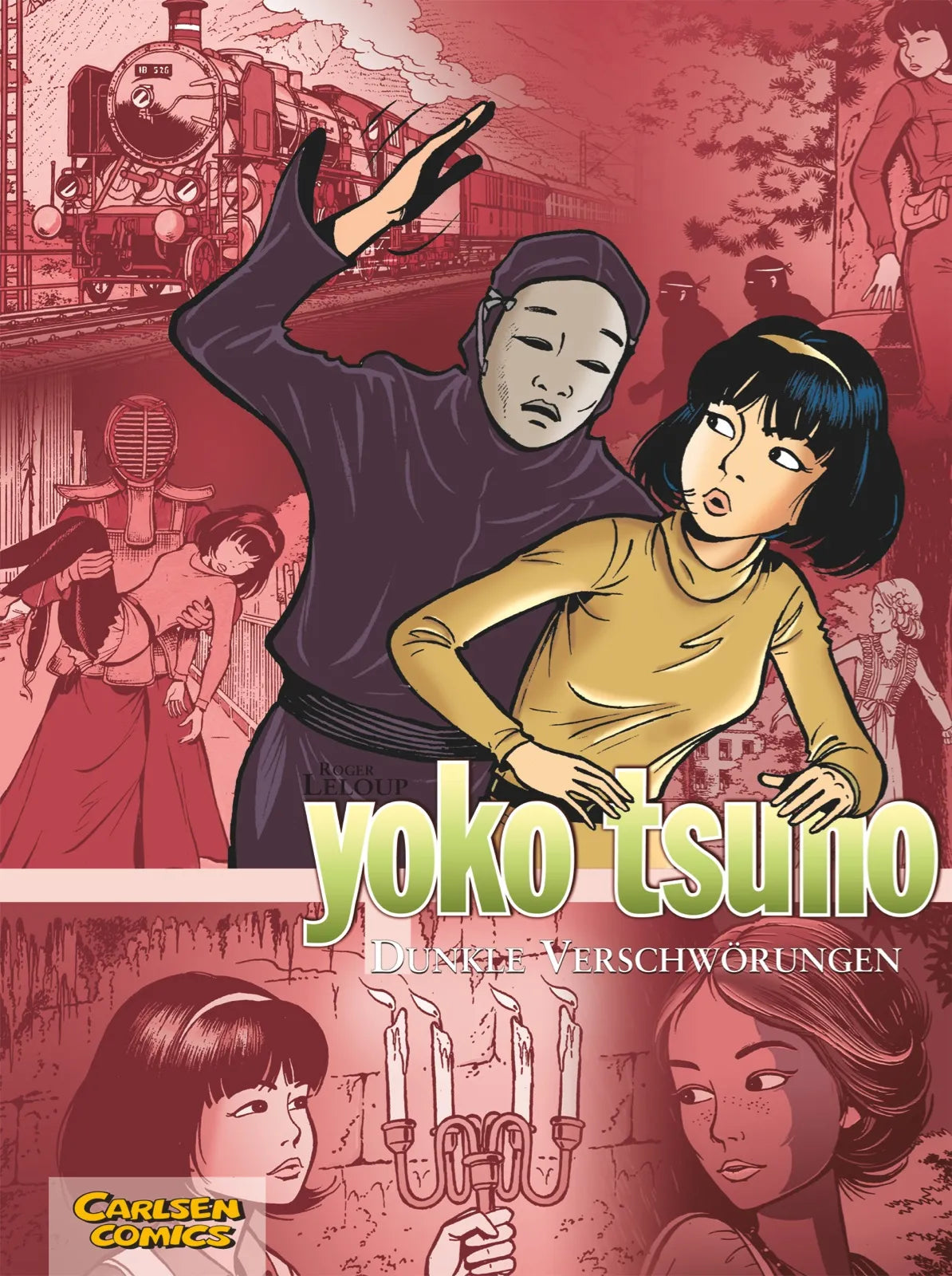 Buchcover von 'Yoko Tsuno Sammelbände 7: Dunkle Verschwörungen' - Gebundene Ausgabe von Roger Leloup