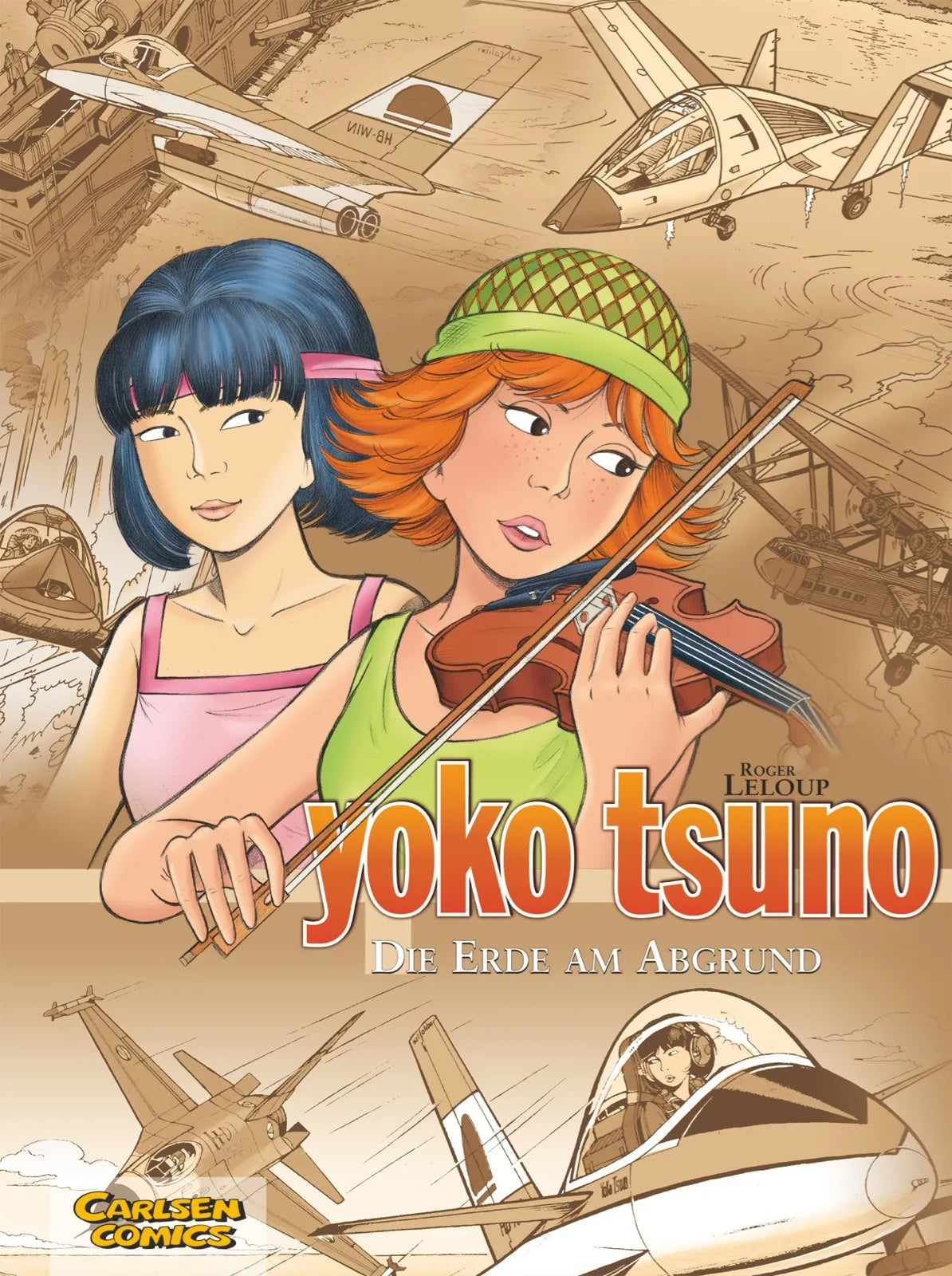 Buchcover von 'Yoko Tsuno Sammelbände 8: Die Erde am Abgrund' - Gebundene Ausgabe von Roger Leloup