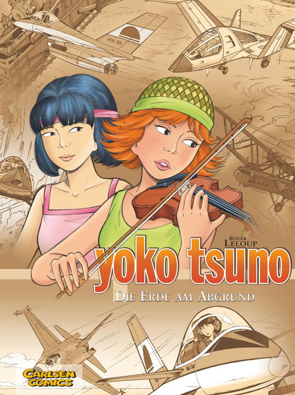 Buchcover von 'Yoko Tsuno Sammelbände 8: Die Erde am Abgrund' - Gebundene Ausgabe von Roger Leloup