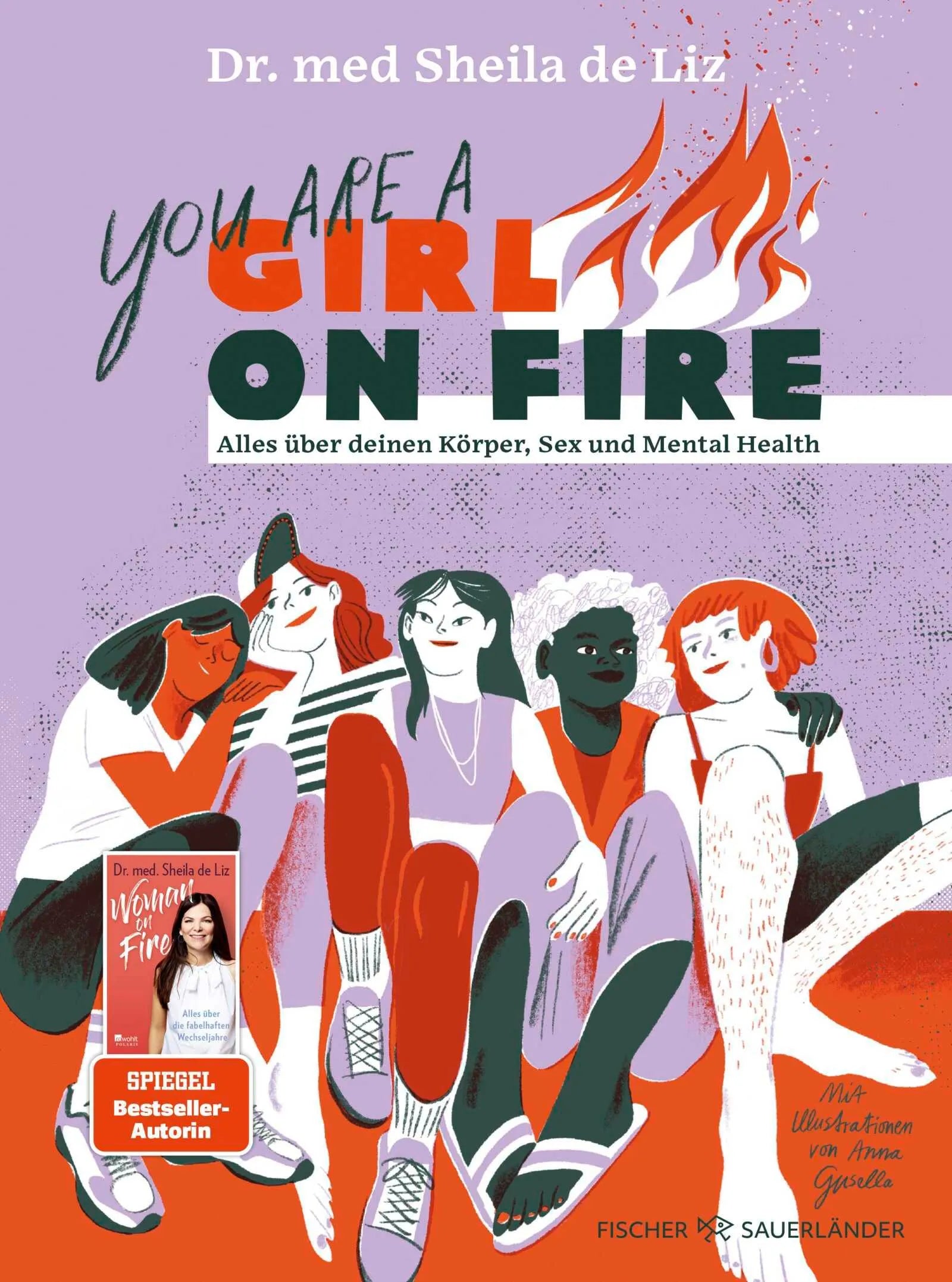 Cover: You are a Girl on Fire (Paperback) von Sheila de Liz