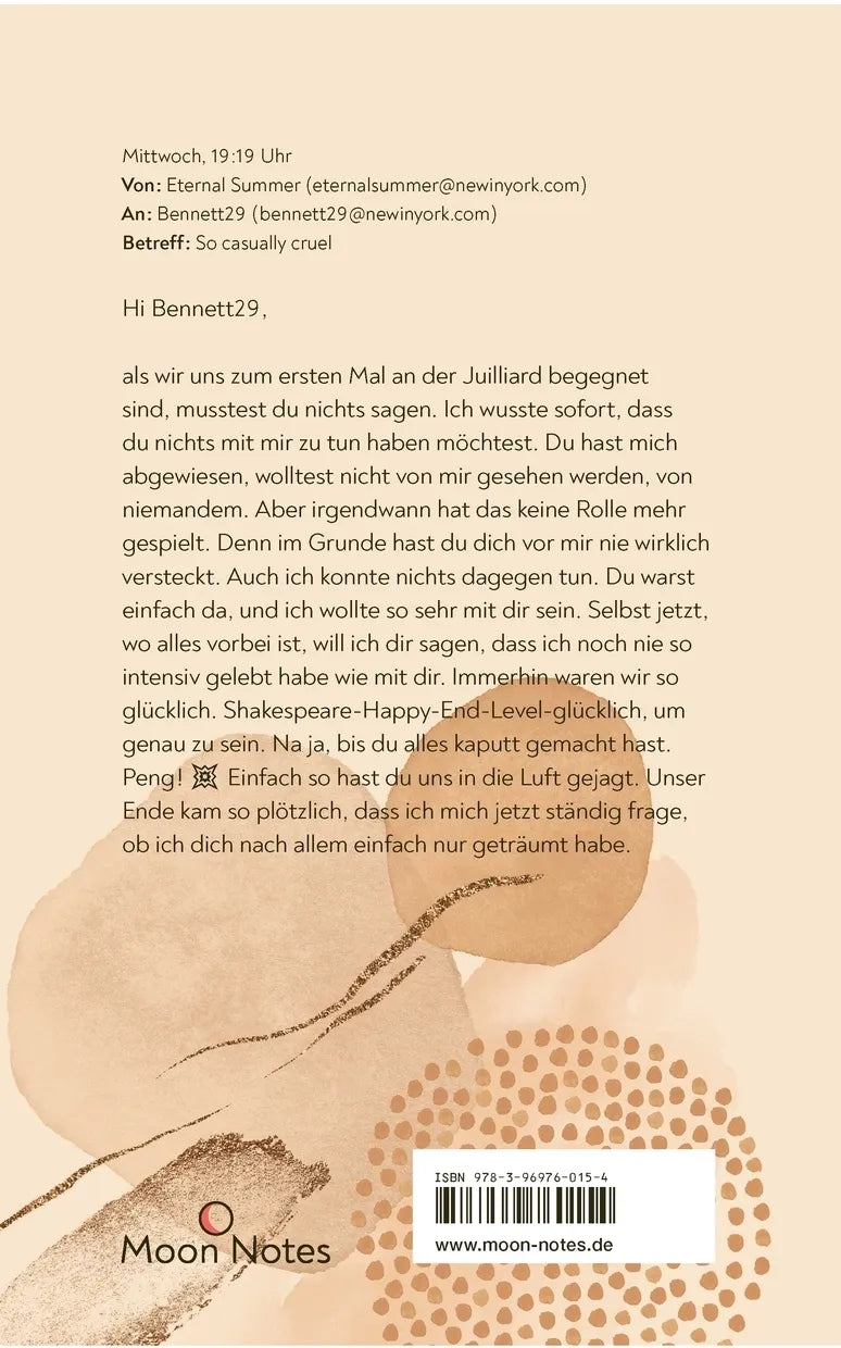 Rückseite: You make my Dreams (Taschenbuch)