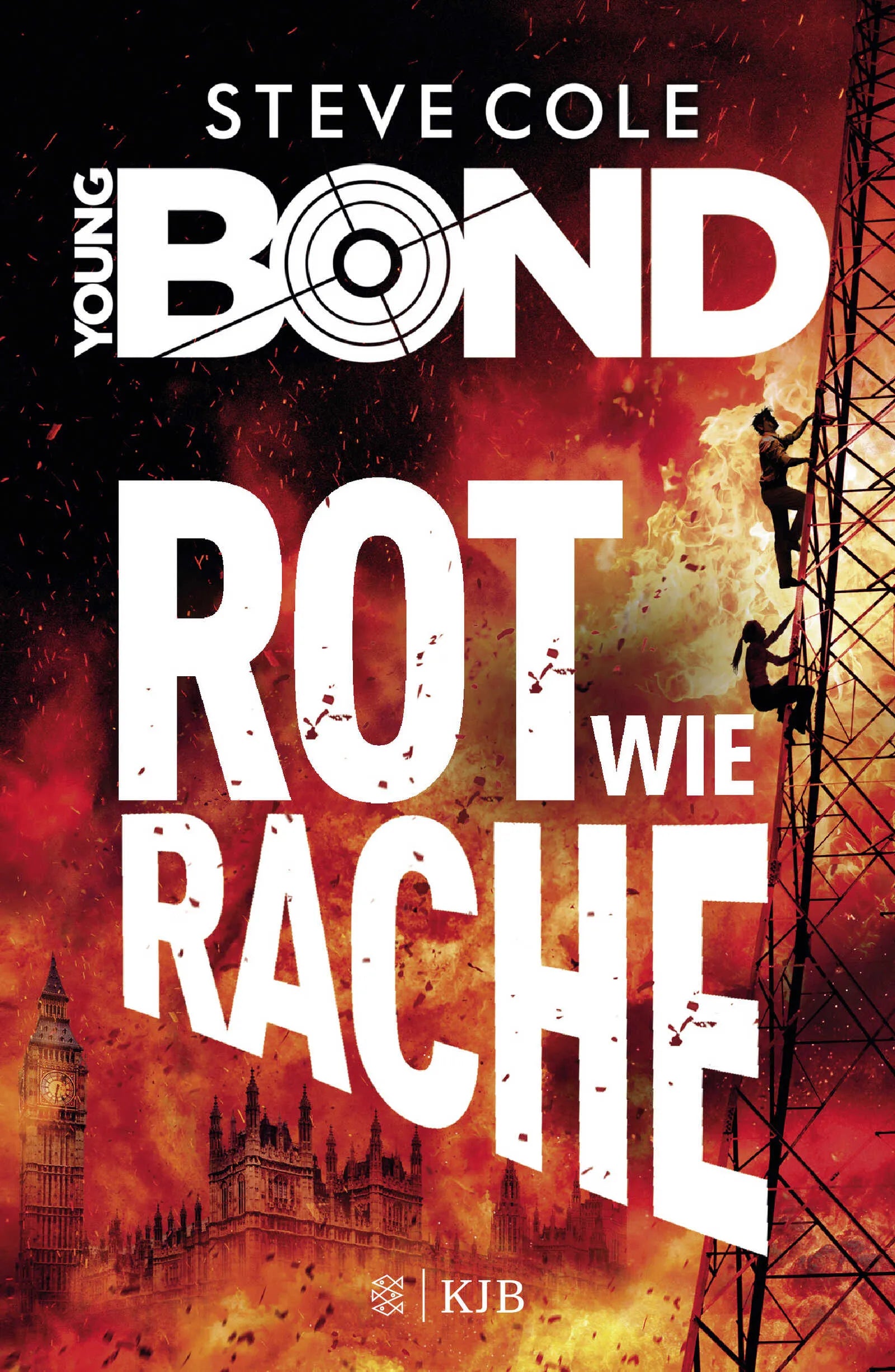 Buchcover von 'Young Bond – Rot wie Rache' - Gebundene Ausgabe von Steve Cole