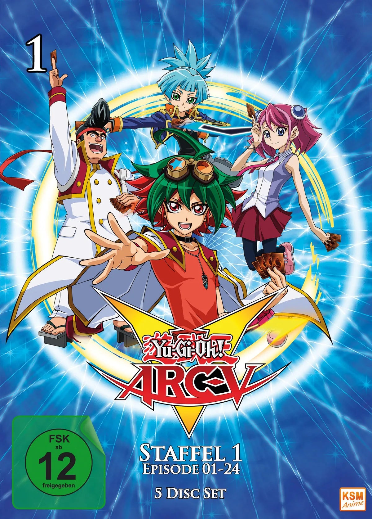 Yu-Gi-Oh! - Arc-V - Staffel 1.1  [5 DVDs] - DVD