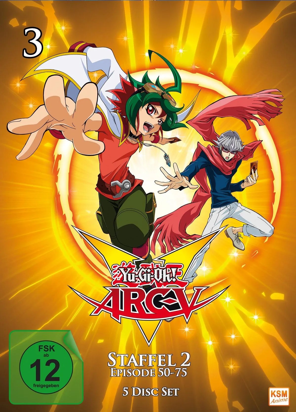 Yu-Gi-Oh! - Arc-V - Staffel 2.1  [5 DVDs] - DVD