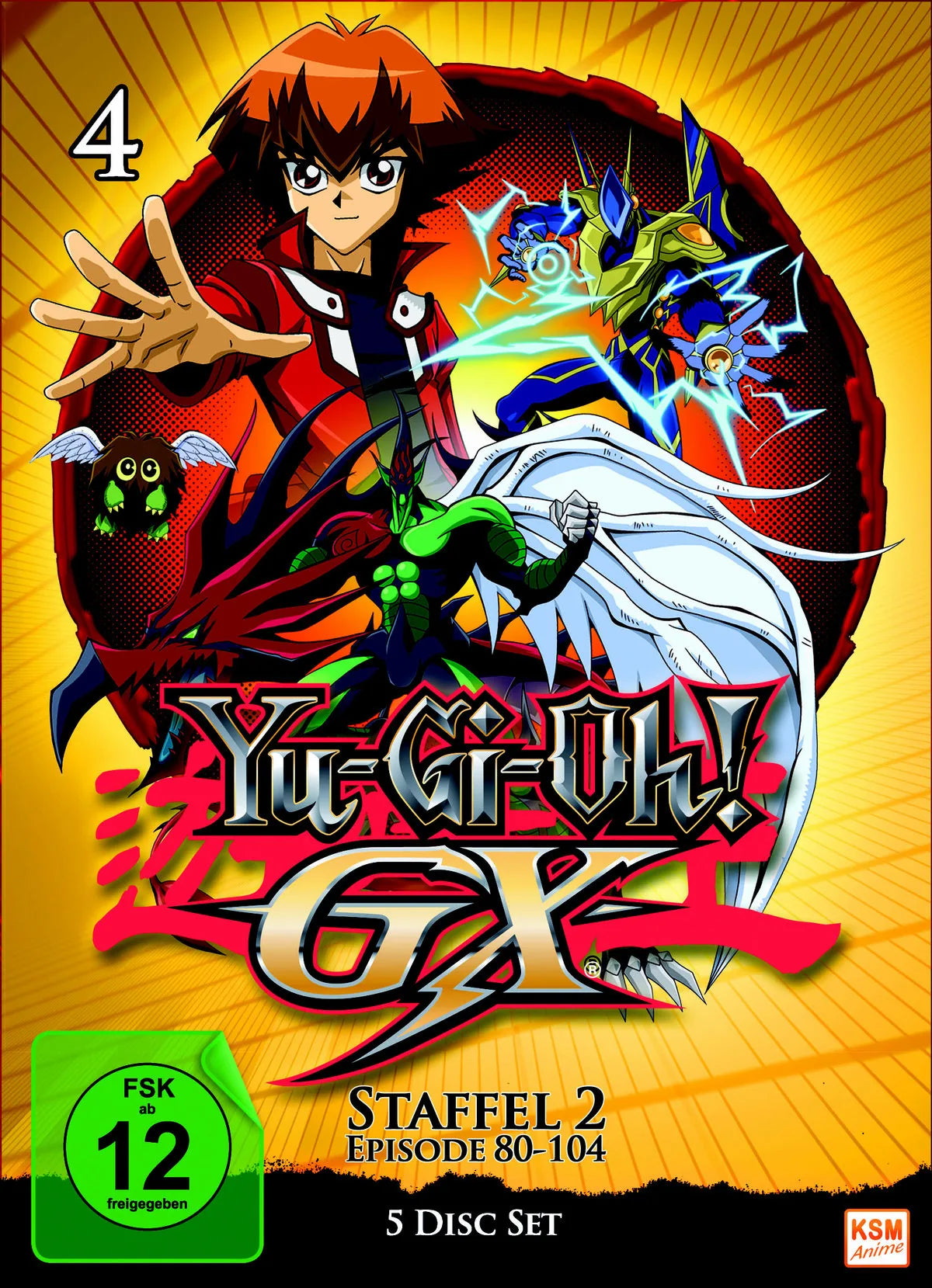 Yu-Gi-Oh! - GX - Staffel 2/Ep.80-104  [5 DVDs] - DVD