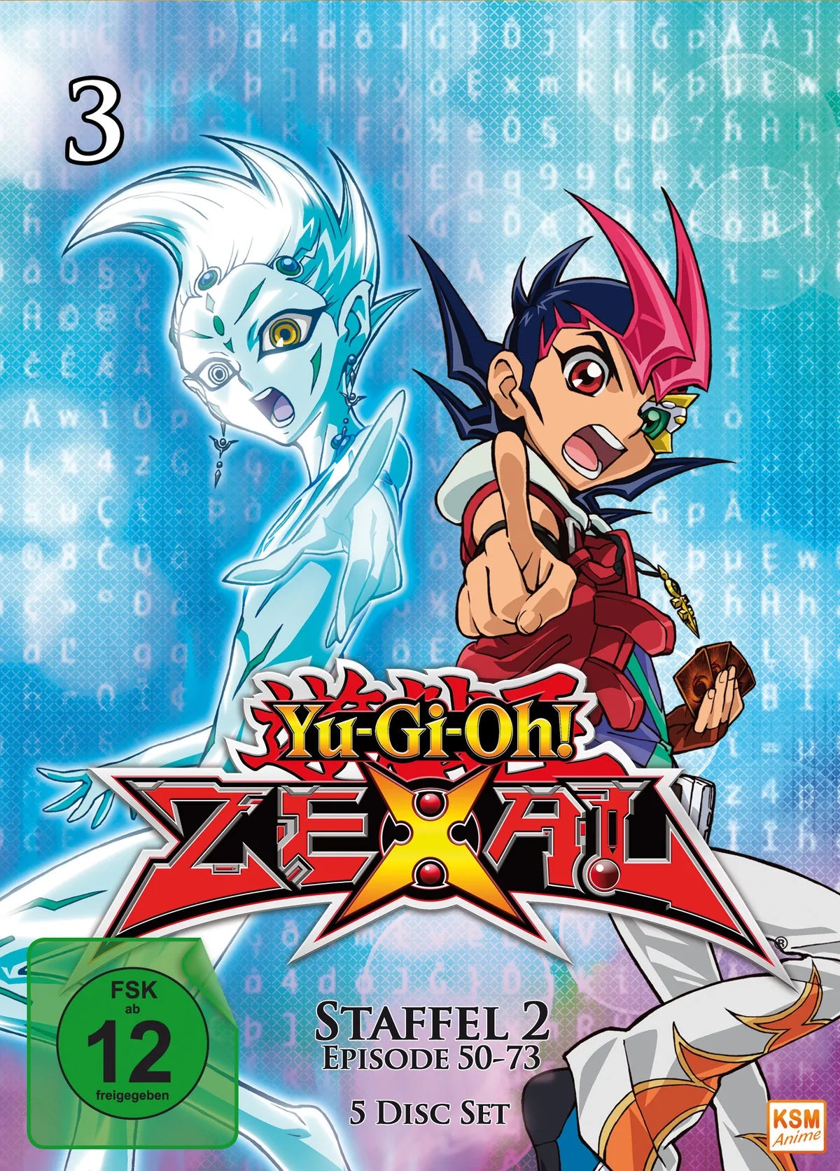 Yu-Gi-Oh! - Zexal - Staffel 2.1/Ep.50-73  [5DVD] - DVD