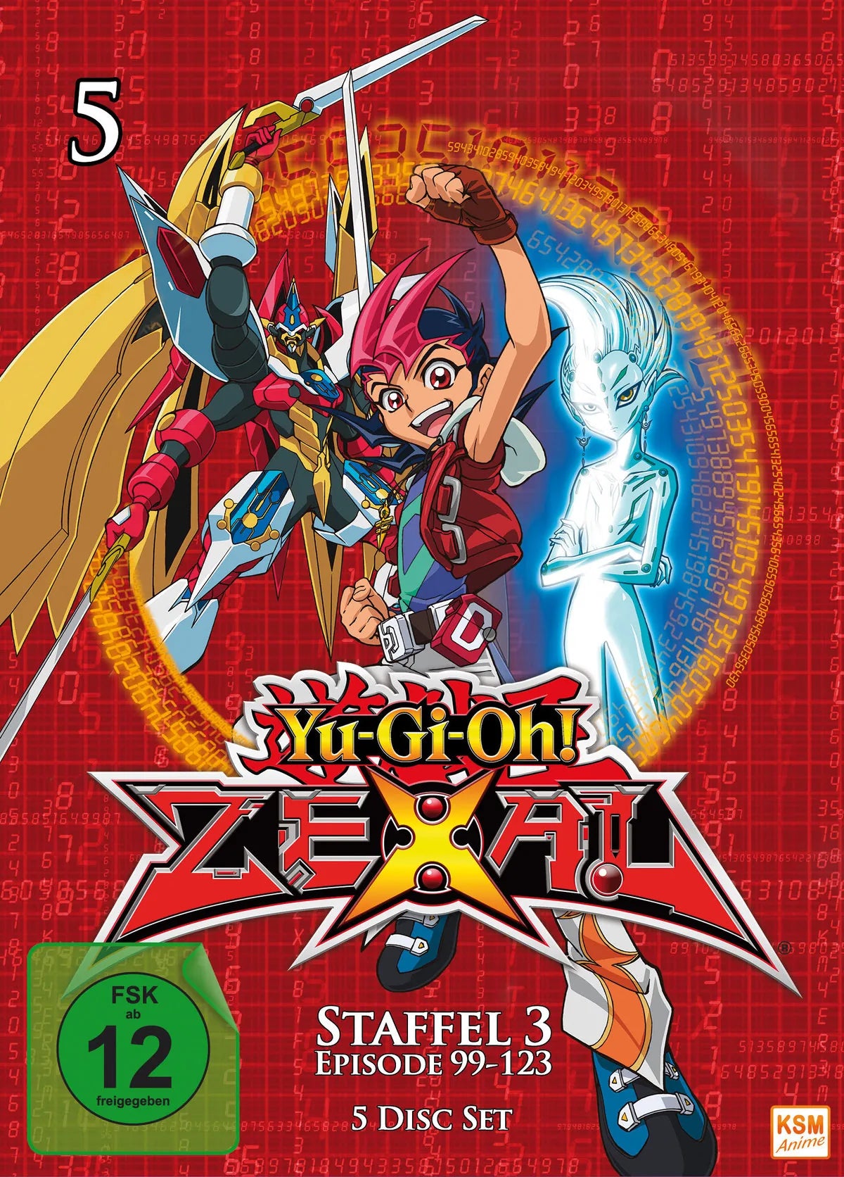Yu-Gi-Oh! - Zexal - Staffel 3.1/Ep.99-123 [5DVD] - DVD