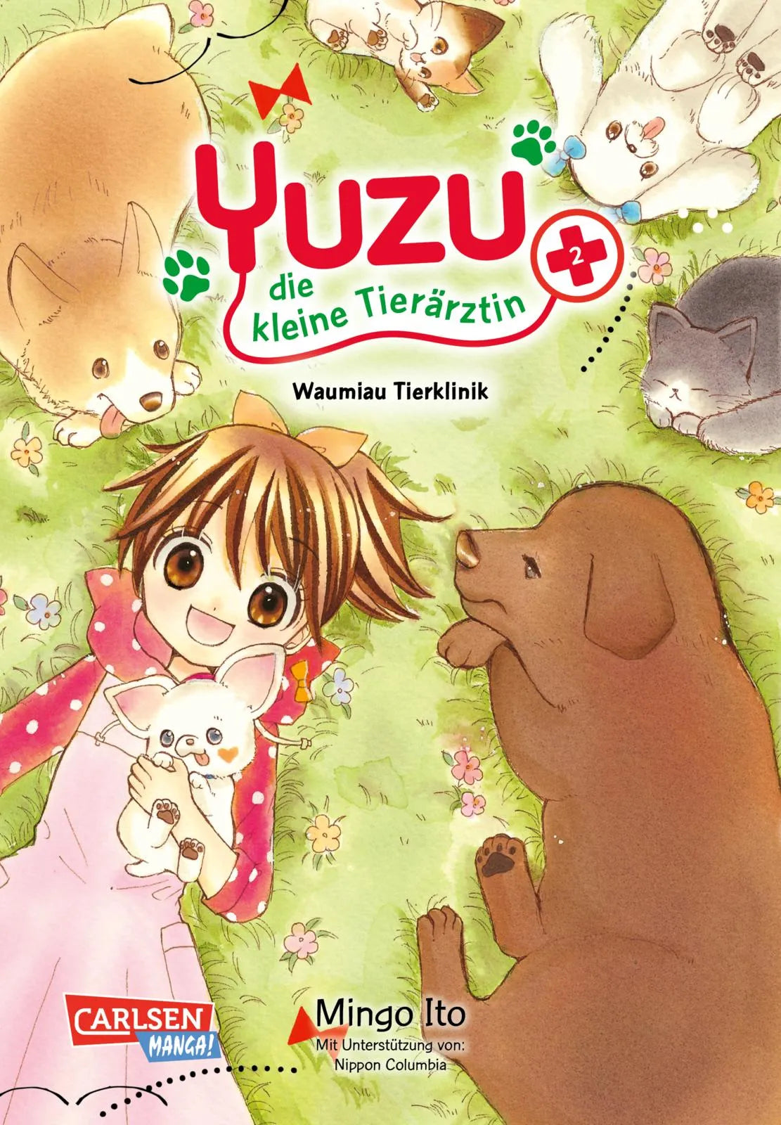 Buchcover von 'Yuzu - die kleine Tierärztin 2' - Taschenbuch von Mingo Ito
