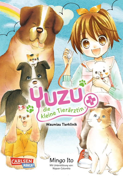 Buchcover von 'Yuzu - die kleine Tierärztin 3' - Taschenbuch von Mingo Ito