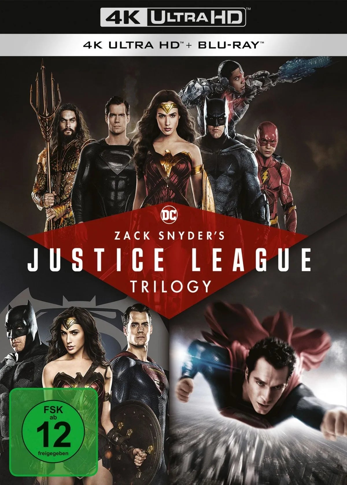 Zack Snyder's Justice League Trilogy - Blu-ray 4K Ultra HD